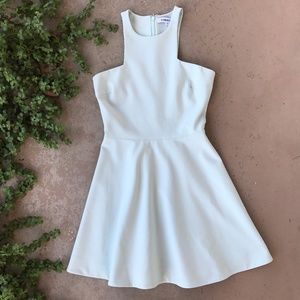 Elizabeth & James Blue Clarissa Fit N Flare Dress